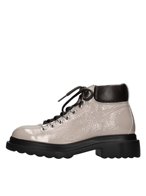 Scarponcini in pelle lucida BOEMOS | 70231Y NAPLAKPAHRD-MARRONE